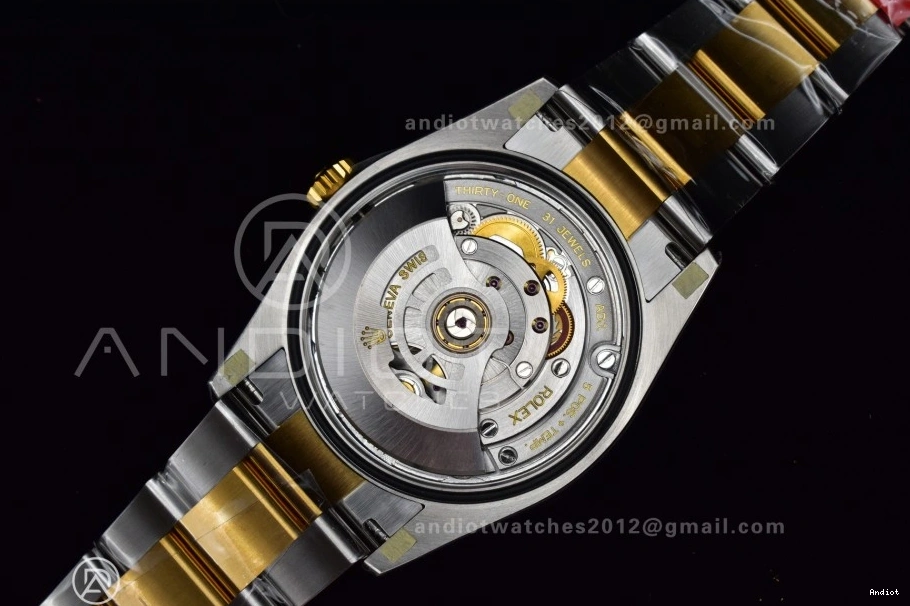 124273 36mm VSF Dial Steel Edition DD3230 on Explorer 1:1 Best Black SS Bracelet 904L YG 0422